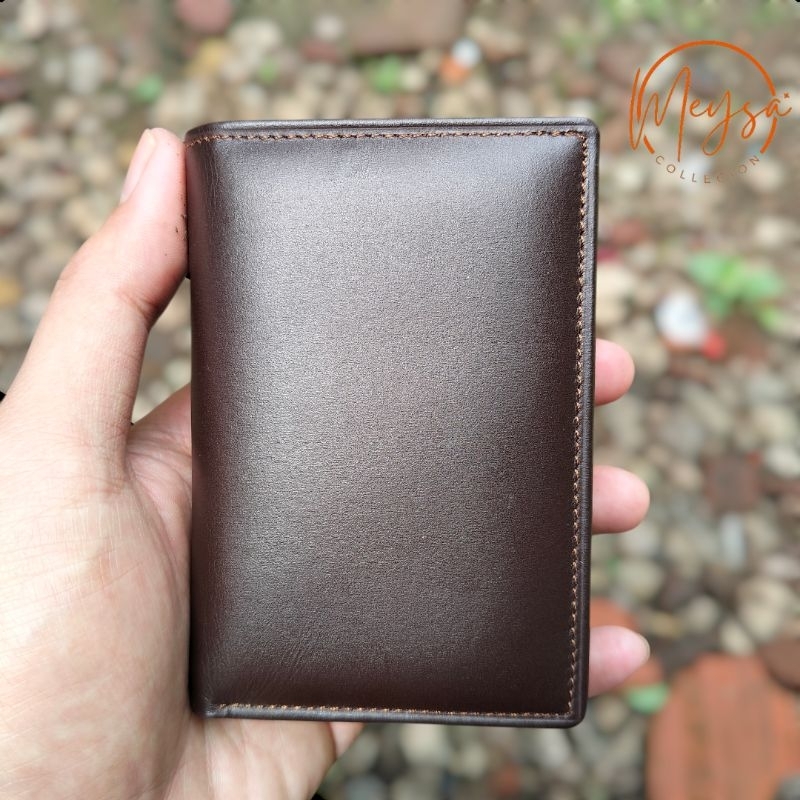 Dompet_kulit sapi model lipat 3 pria_wanita mini