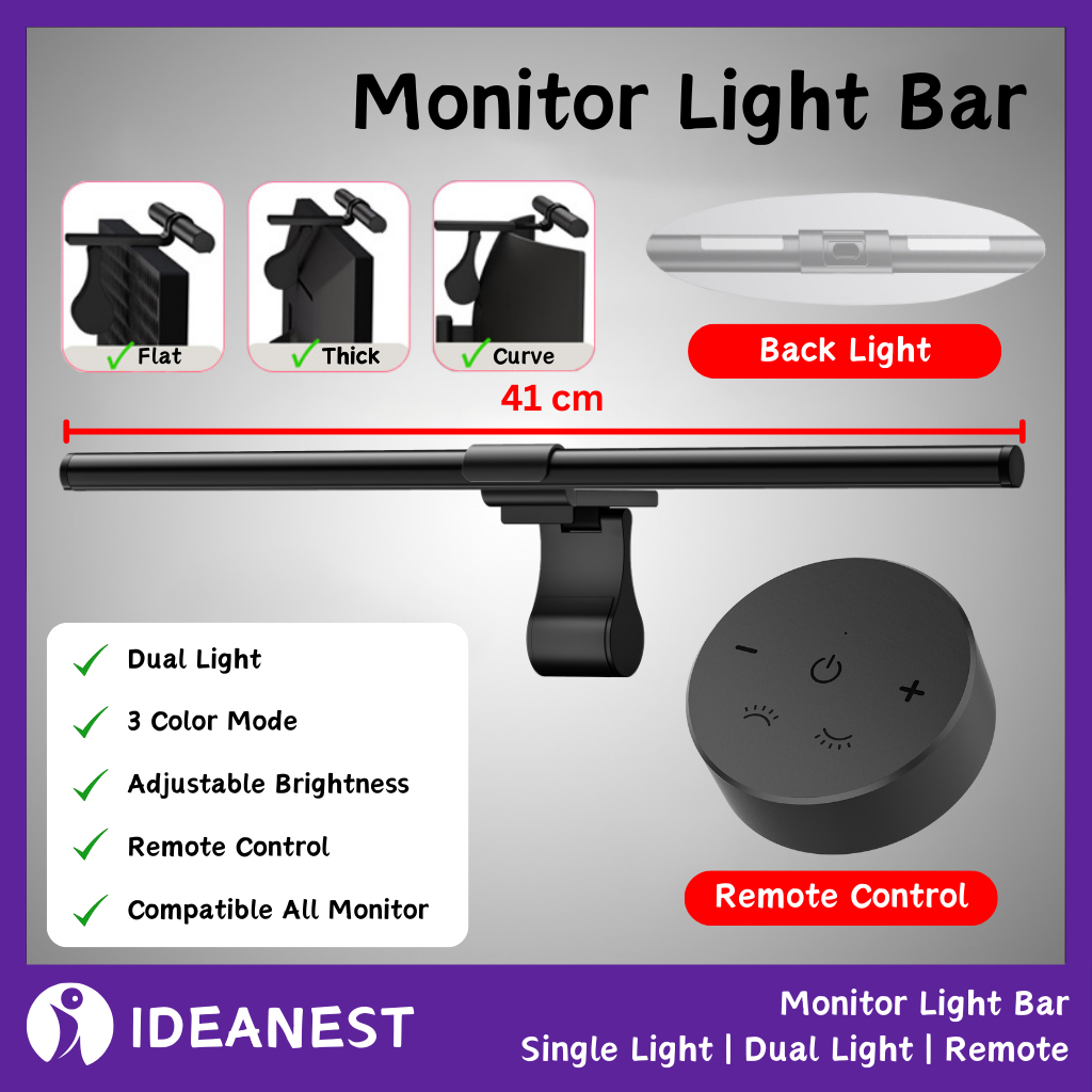 Hanging Lamp Screen LED Light Bar Lampu Layar LED Monitor Komputer Light Bar Backlight