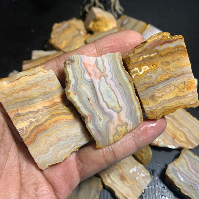 Batu sulaiman motif lapis unik/bahanan batu sulaiman motif lapis unik/lempengan batu sulaiman motif 