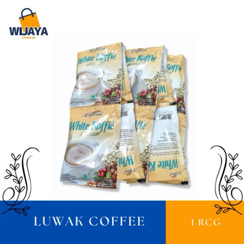 

LUWAK WHITE COFFEE / 1rcg