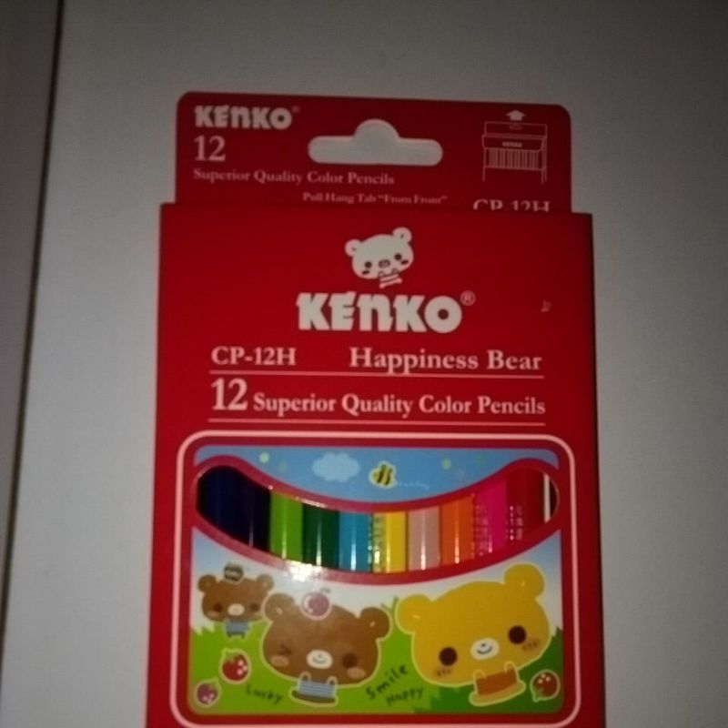 

Kenko CP-12H Happiness Bear superior Quality color pencils
