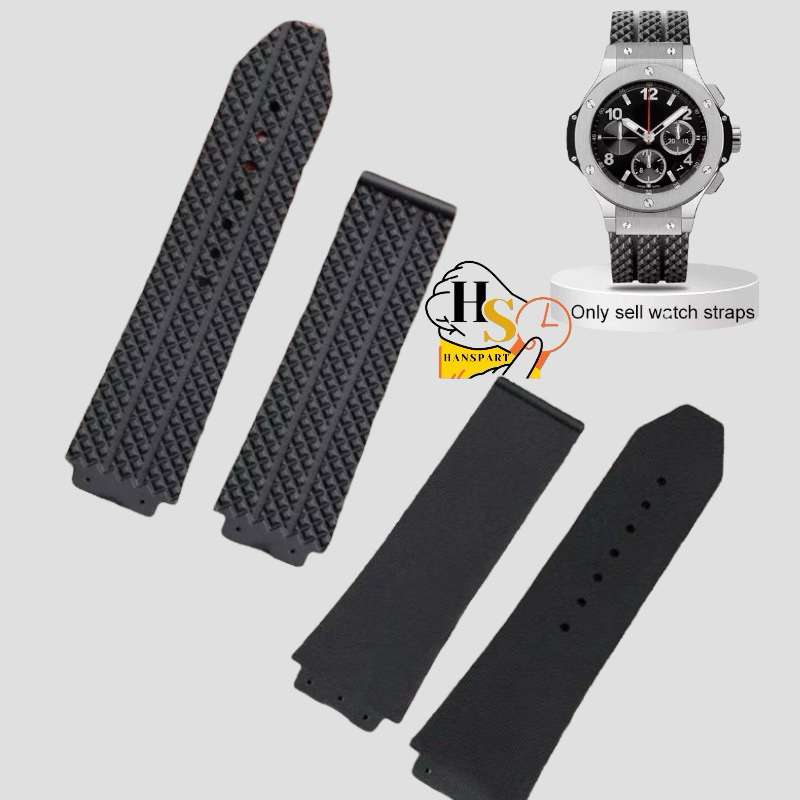 Strap Tali Jam Tangan Hublot Geneve Big bang Tali Jam Hublot Big bang Ukuran Lug 24mm buckle 22mm mo