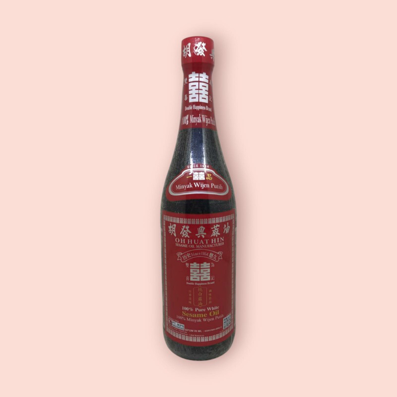

Minyak wijen putih oh huat hin 640 ml