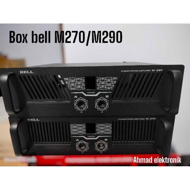 box bell M270/M290