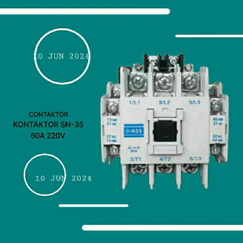 KONTAKTOR SN-35 60A 220V BEKAS