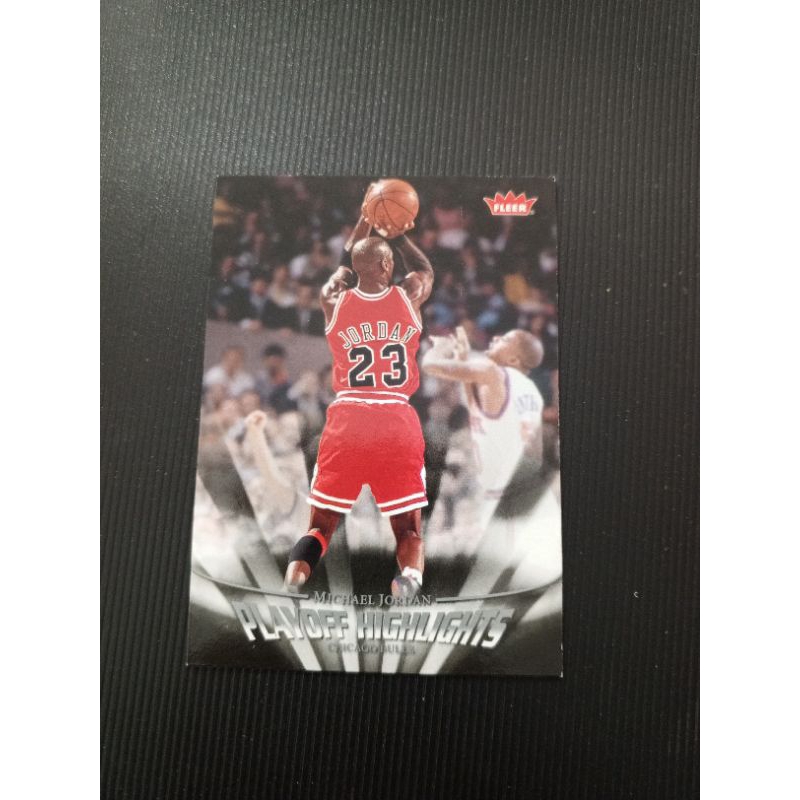 kartu basket Fleer Michael Jordan kartu basket Michael Jordan