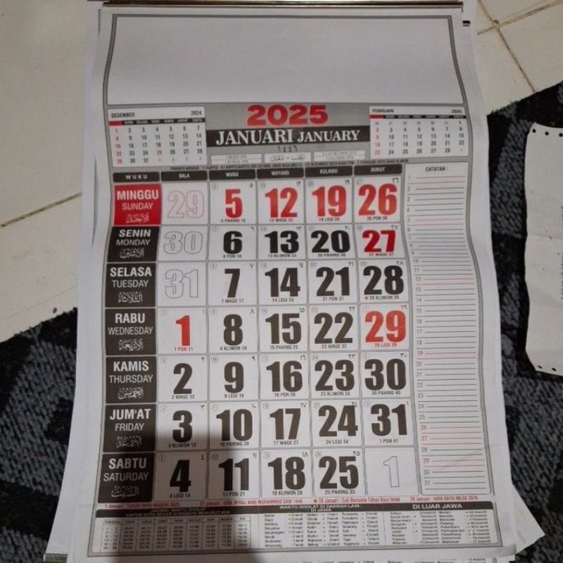 

kalender tahun 2025. tanggalan 12 lembar