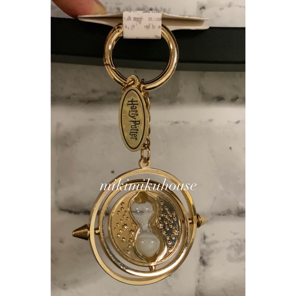 READY STOCK MINISO x HARRY POTTER TIME TURNER KEYCHAIN KEYRING BAG CHARM GANTUNGAN HARRY POTTER SHEI