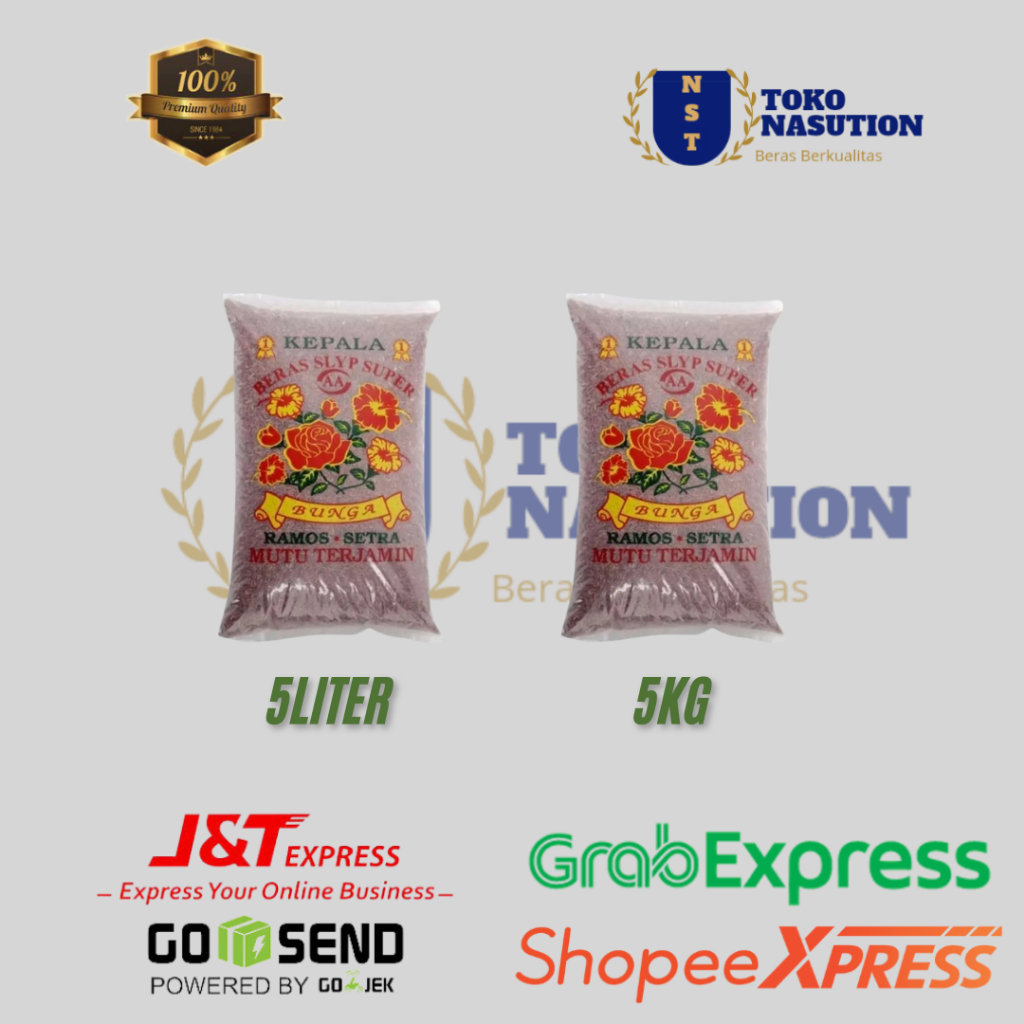 

Beras Merah Sosoh | Beras merah Super Bermanfaat untuk kesehatan | Beras merah PREMIUM 5 Kg & 5 Liter