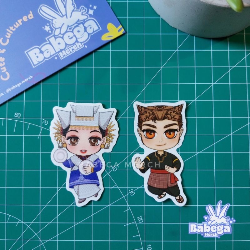 

Gadih Manari & Bujang Silek Sticker Set