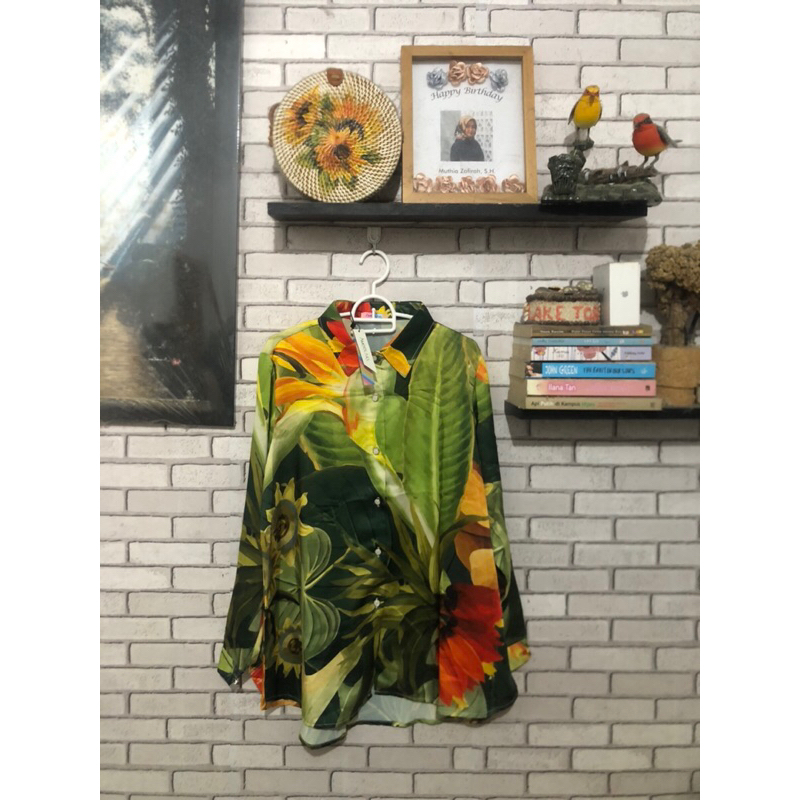 (NEW) blouse satin halus wanita bigsize