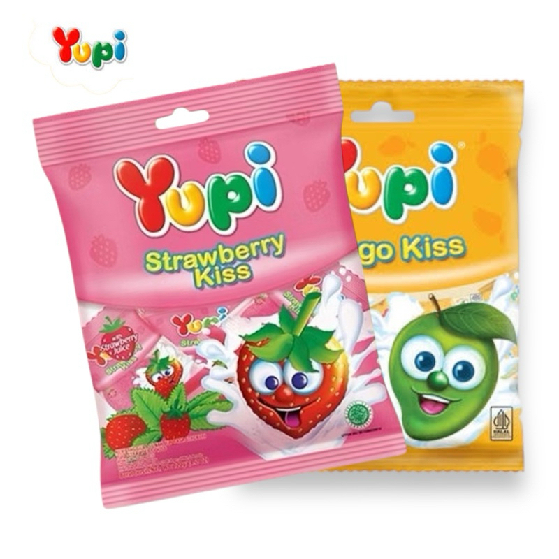 

YUPI KISS PERMEN JELI RASA BUAH 120GR