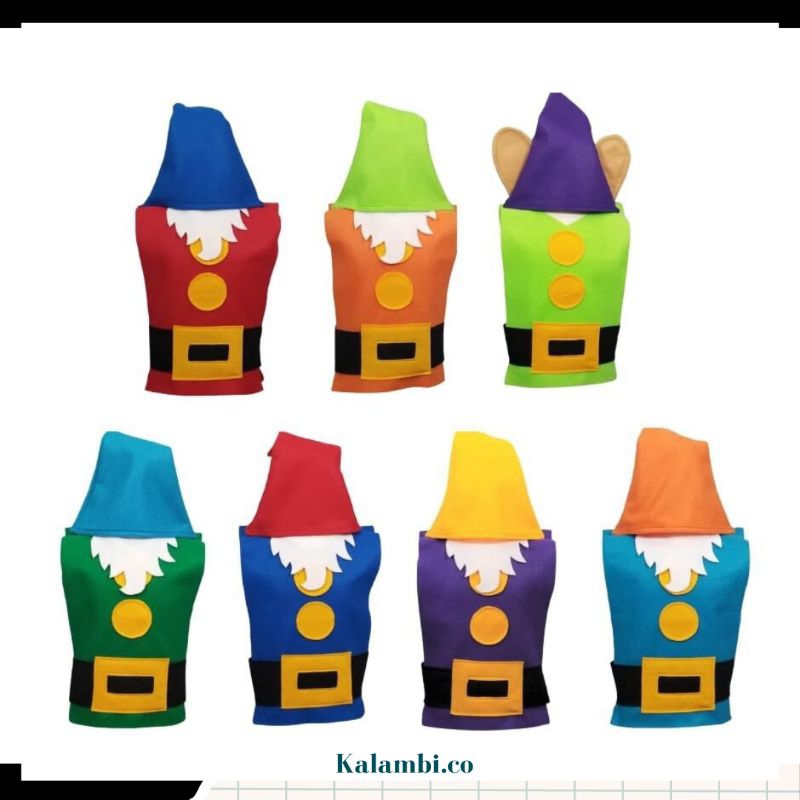 Kostum Kurcaci Flanel Anak s/d Dewasa Kostum 7 Kurcaci Snow White