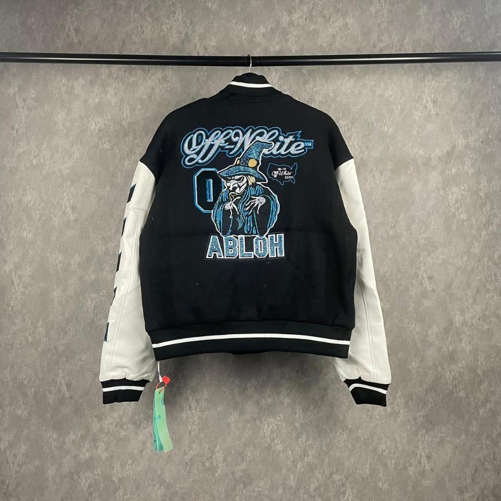 jaket versity ow pria / versity unisex oversize / atasan jaket ow terbaru / jaket versity ow pria a0