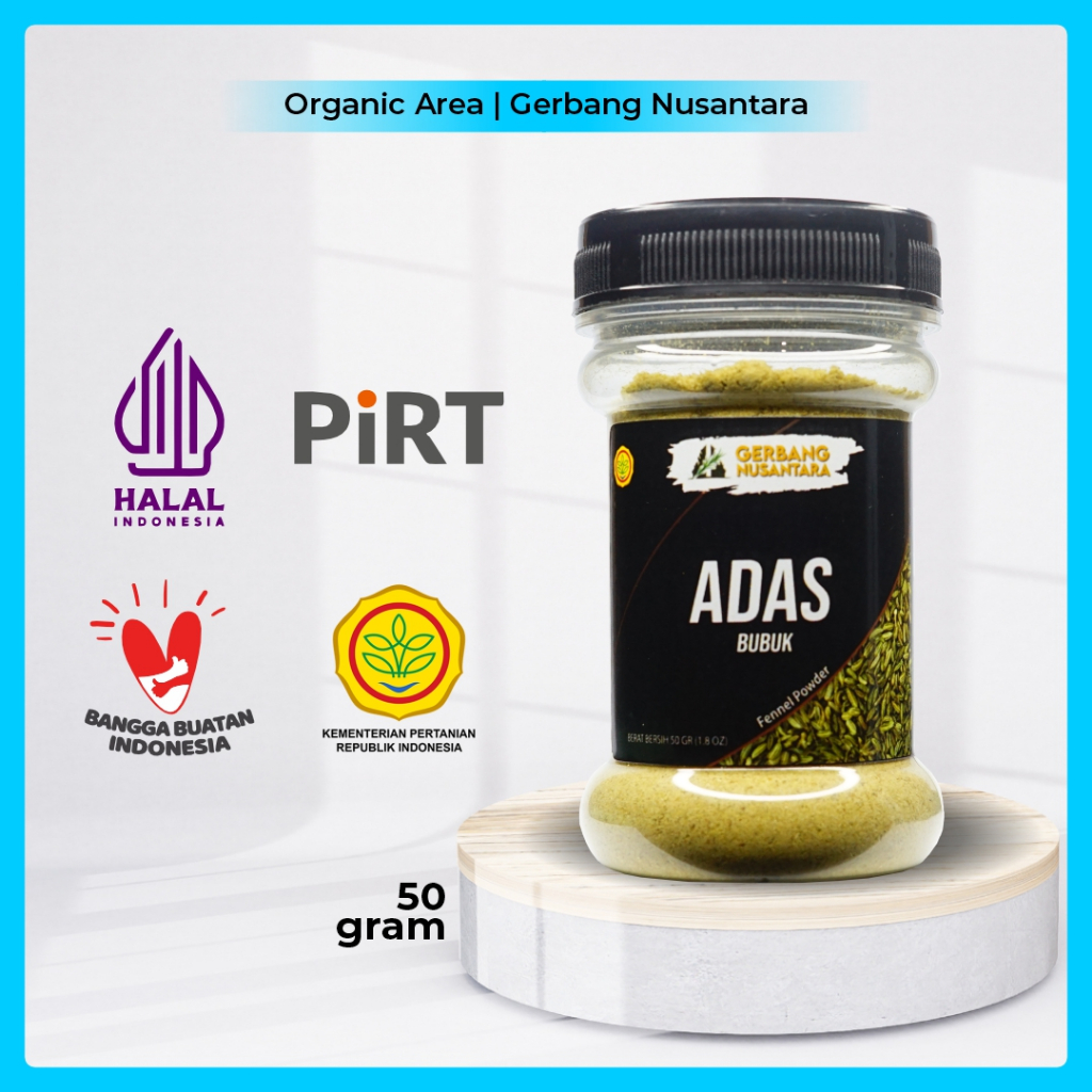 

Gerbang Rempah Nusantara Bumbu Adas Manis Bubuk Fennel Seed Powder