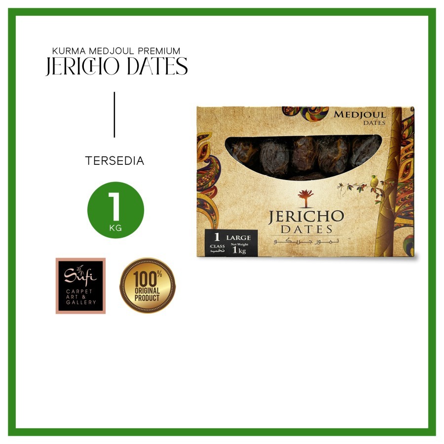 

Kurma Medjool Palestina Jumbo Premium Legit 1 Kg