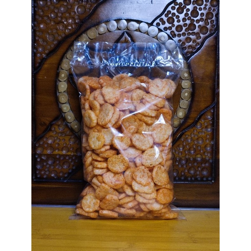 

krupuk kemplang krupuk koin pedas 250g