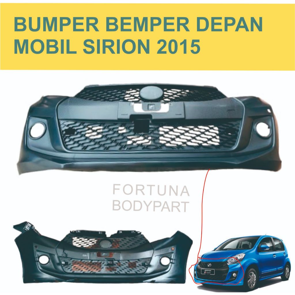 BUMPER BEMPER DEPAN MOBIL SIRION 2015 TW