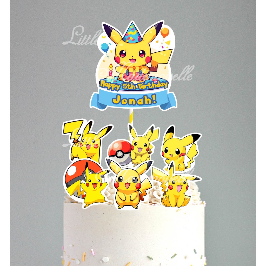 Topper Pokemon Pikachu