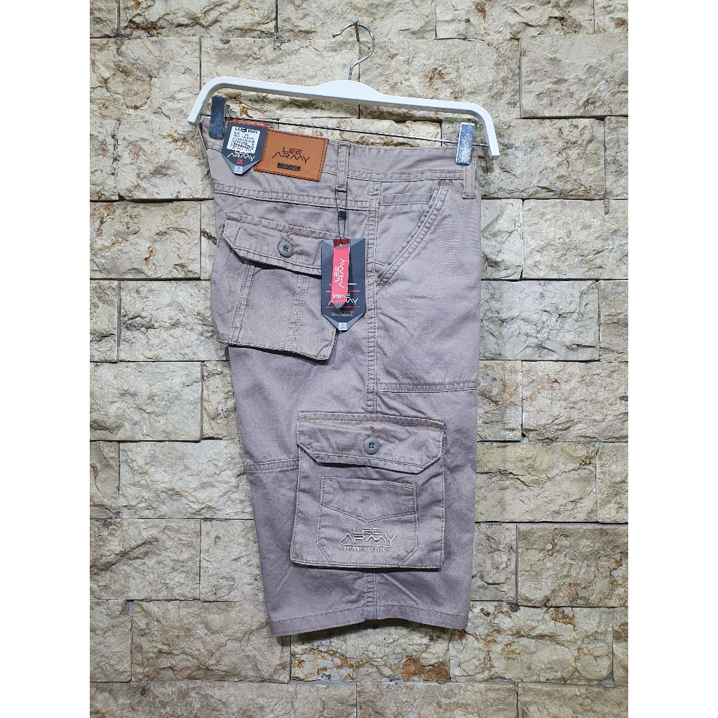 LEE ARMY - Celana Pendek Cargo Original/Celana Pendek Pria