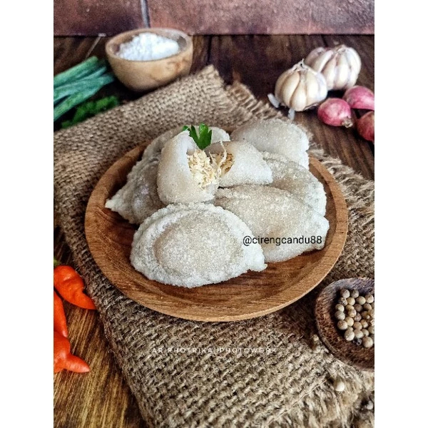 

CIRENG CANDU ISI 10 PCS RASA AYAM PEDAS CIRENG MENTAH CIRENG ISI GRATIS BUBUK CABE