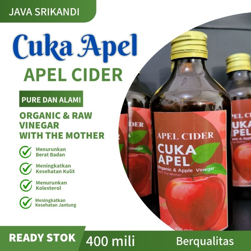 

CUKA APEL - Apel Cider 400 mili