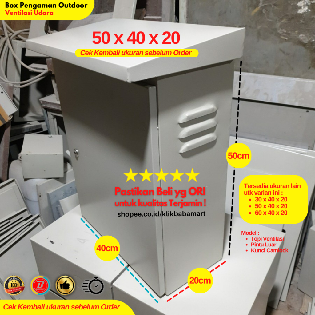 CCTV DVR BOX BESI PENGAMAN DVR CCTV OUTDOOR 50X40X20CM