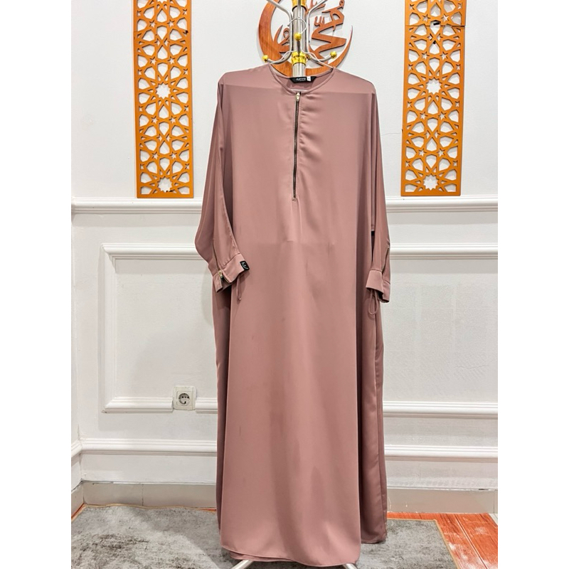 Preloved Aljenna Birra Abaya Mocca sz S