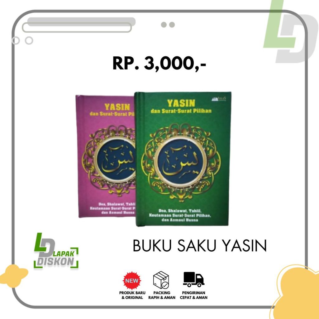 Buku Saku Yasin dan Surat-Surat Pilihan Hard Cover