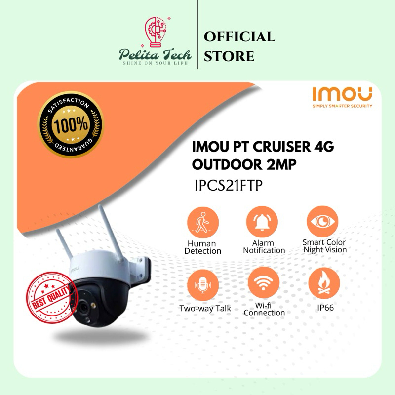 IMOU 4G PT CRUISER 2MP OUTDOOR
