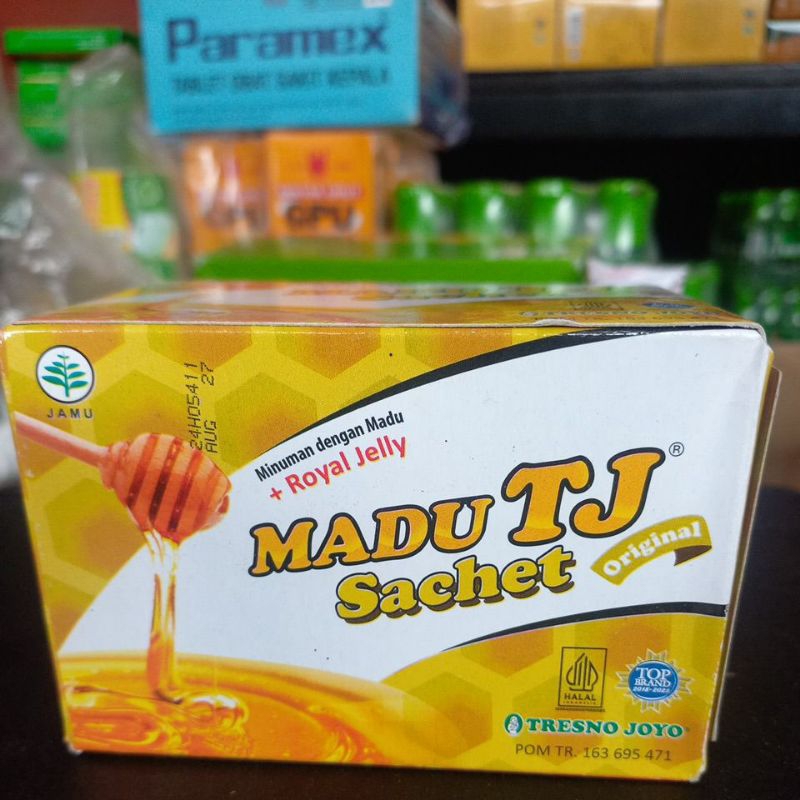 

Madu TJ sacet isi 12 /box
