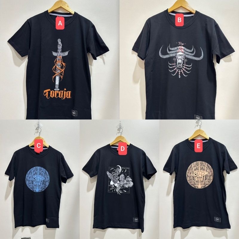 Kaos Toraja Motif Etnik Toraja