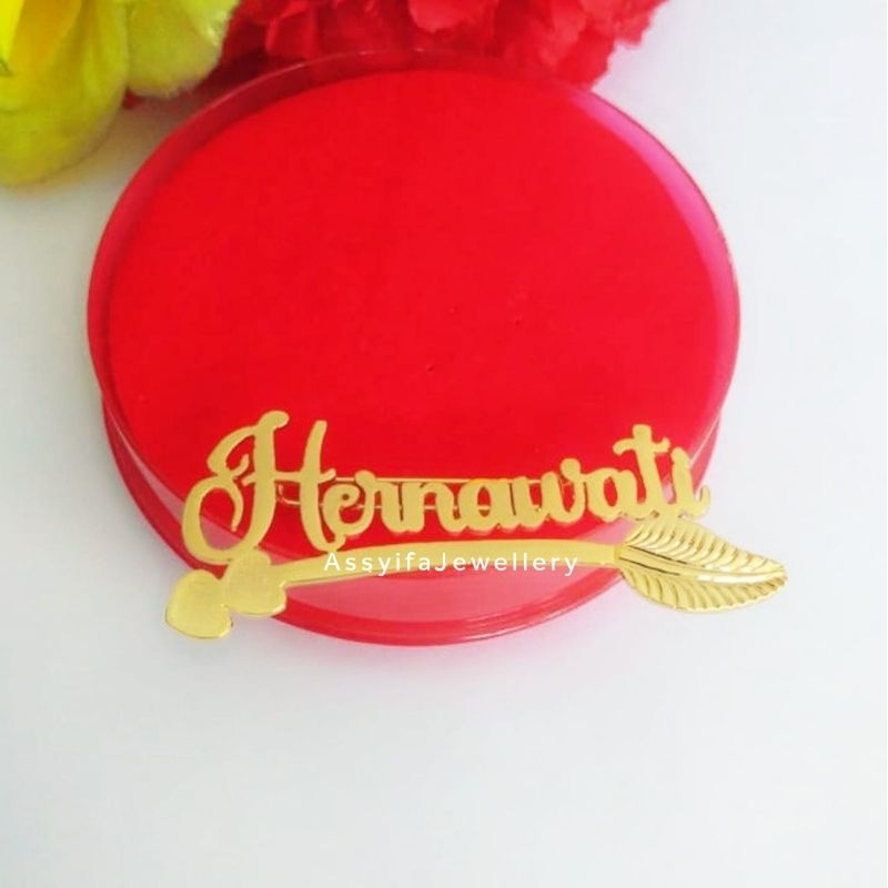 Bros Costum Nama / Bros Dada Costum Nama Sendiri