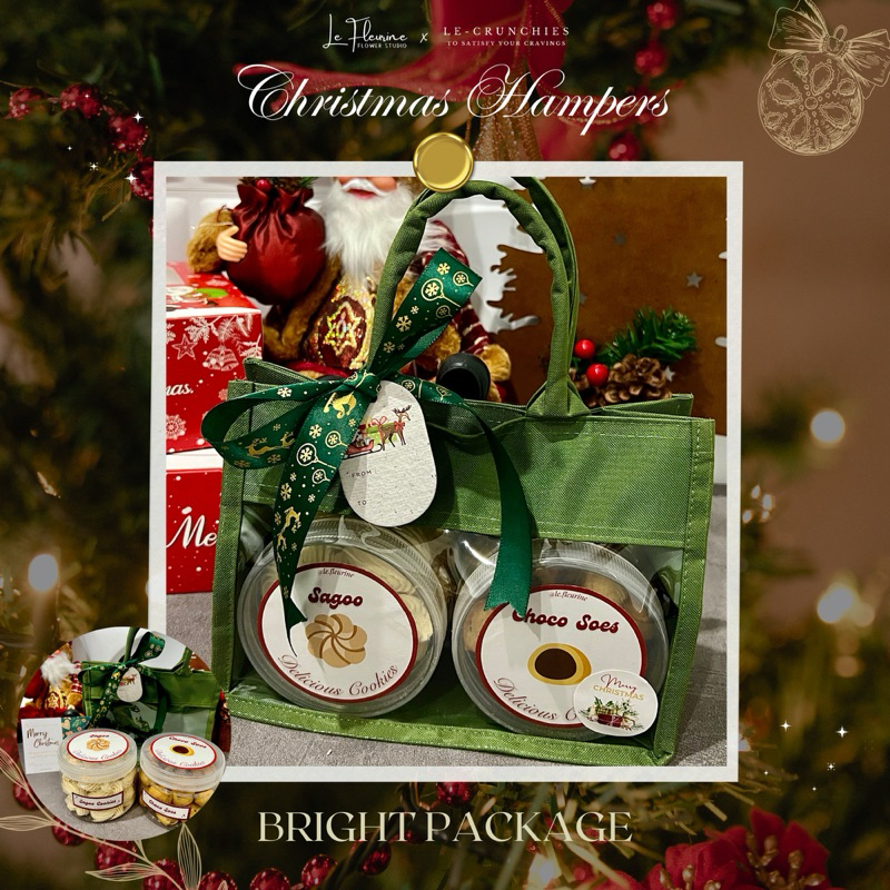 

Hampers Christmas Toples 2 Jar Cookies Kue Kering Natal Kado Bingkisan