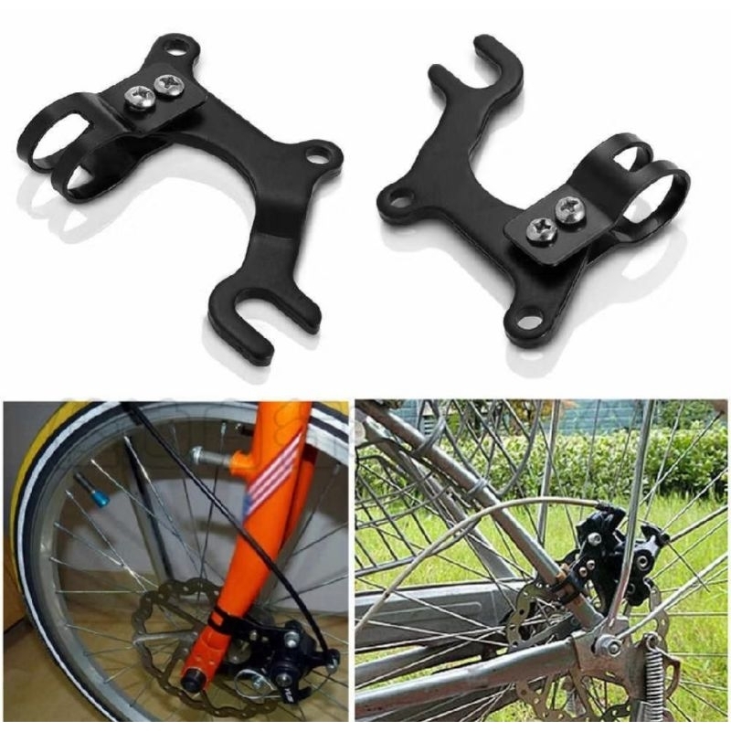 Adaptor Cakram Sepeda Depan Belakang Bracket Disc Brake Sepeda Lipat MTB Minion