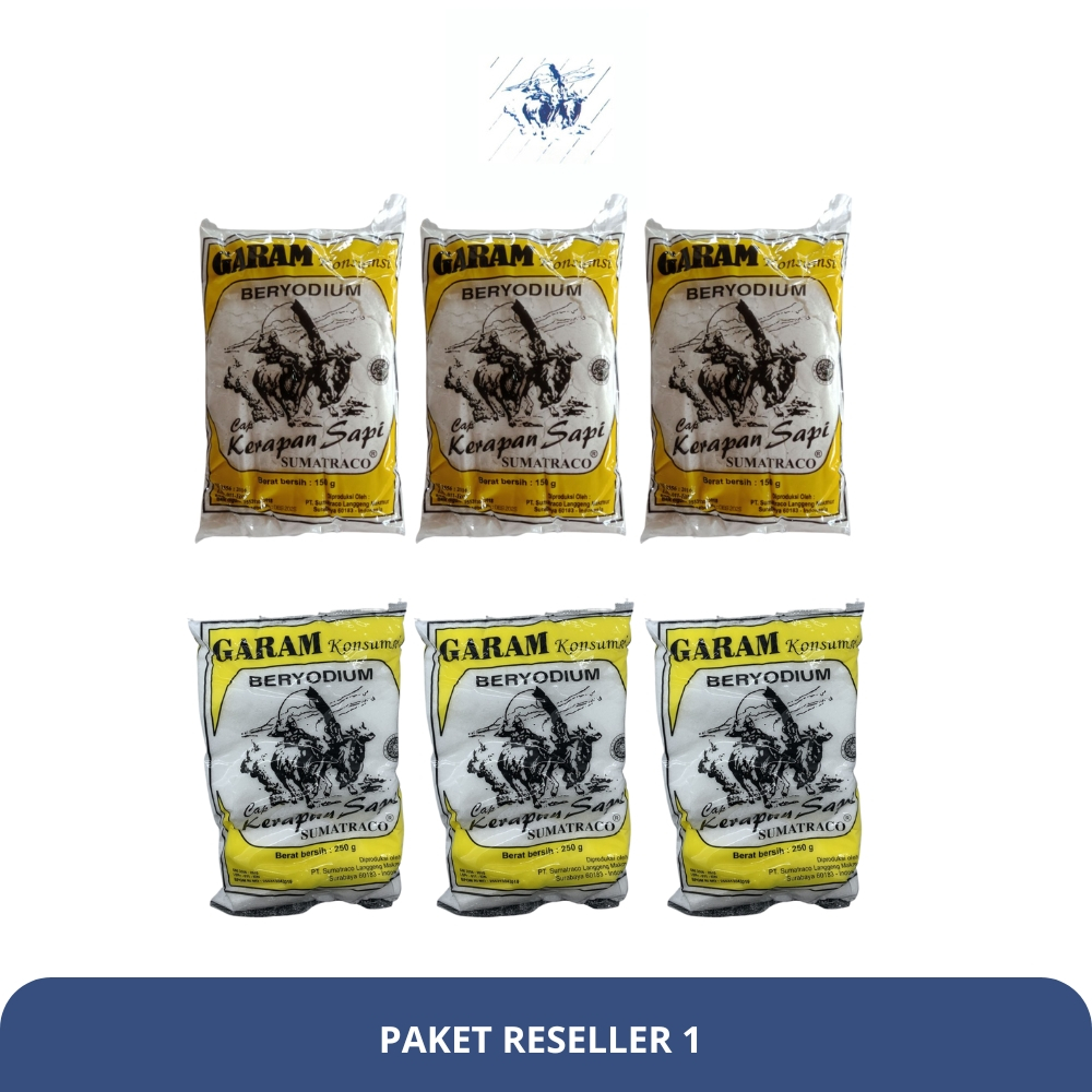 

KERAPAN SAPI - Garam Halus Beryodium - Paket Reseller 1
