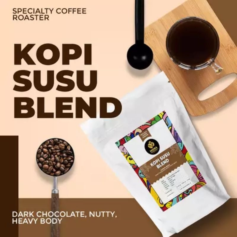 

HOUSE BLEND / KOPI SUSU BLEND / ROAST BEAN KOPI SUSU BLEND / HOUSE BLEND / ESPRESSO BASED / BASED ESPRESSO - BUBUK COARSE, 250gr-1kg