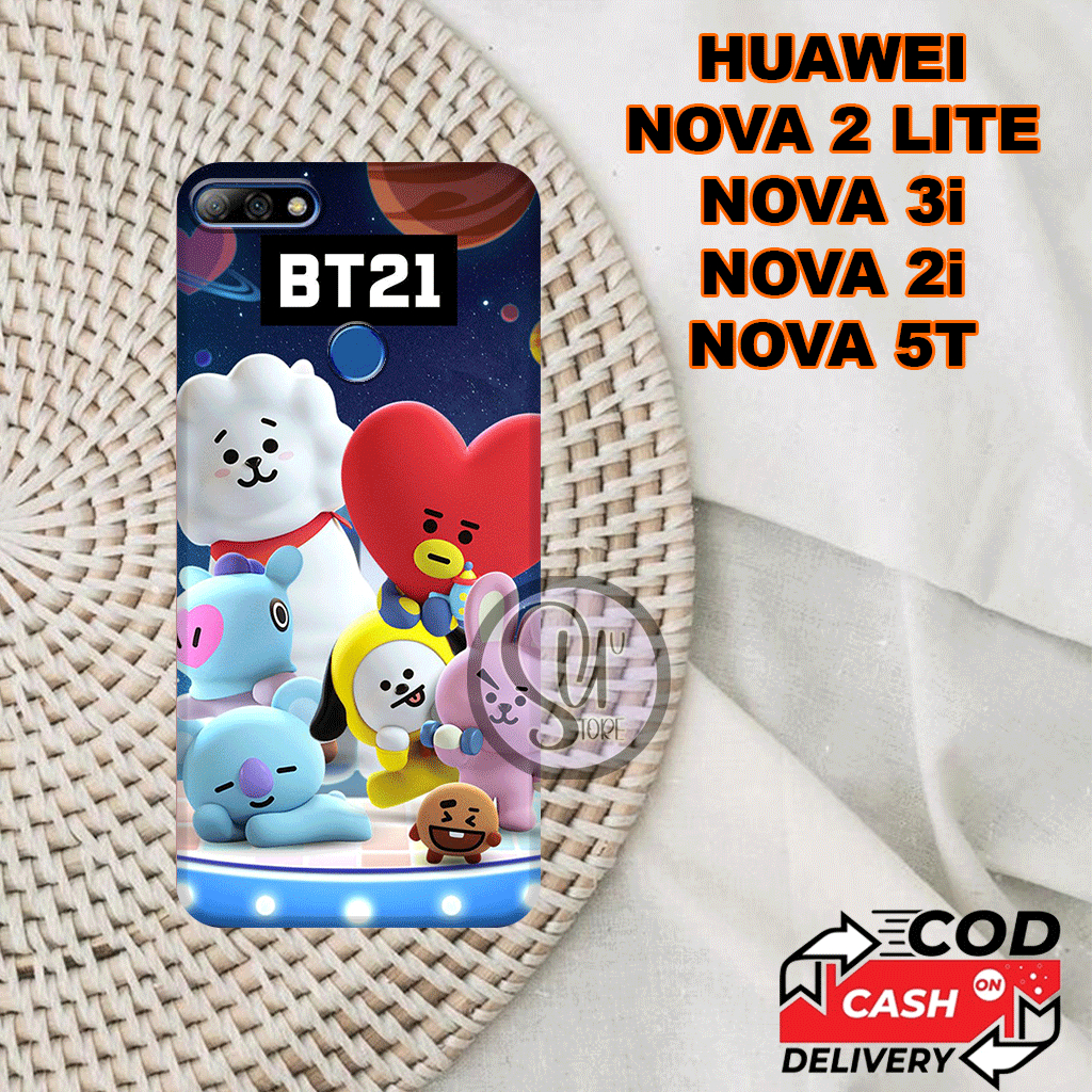 S15 Case Huawei Nova 2 Lite -nova 3i- nova 2i- nova 5t-Motif BT2I-Casing Lucu-Softcase Keren-Bahan K