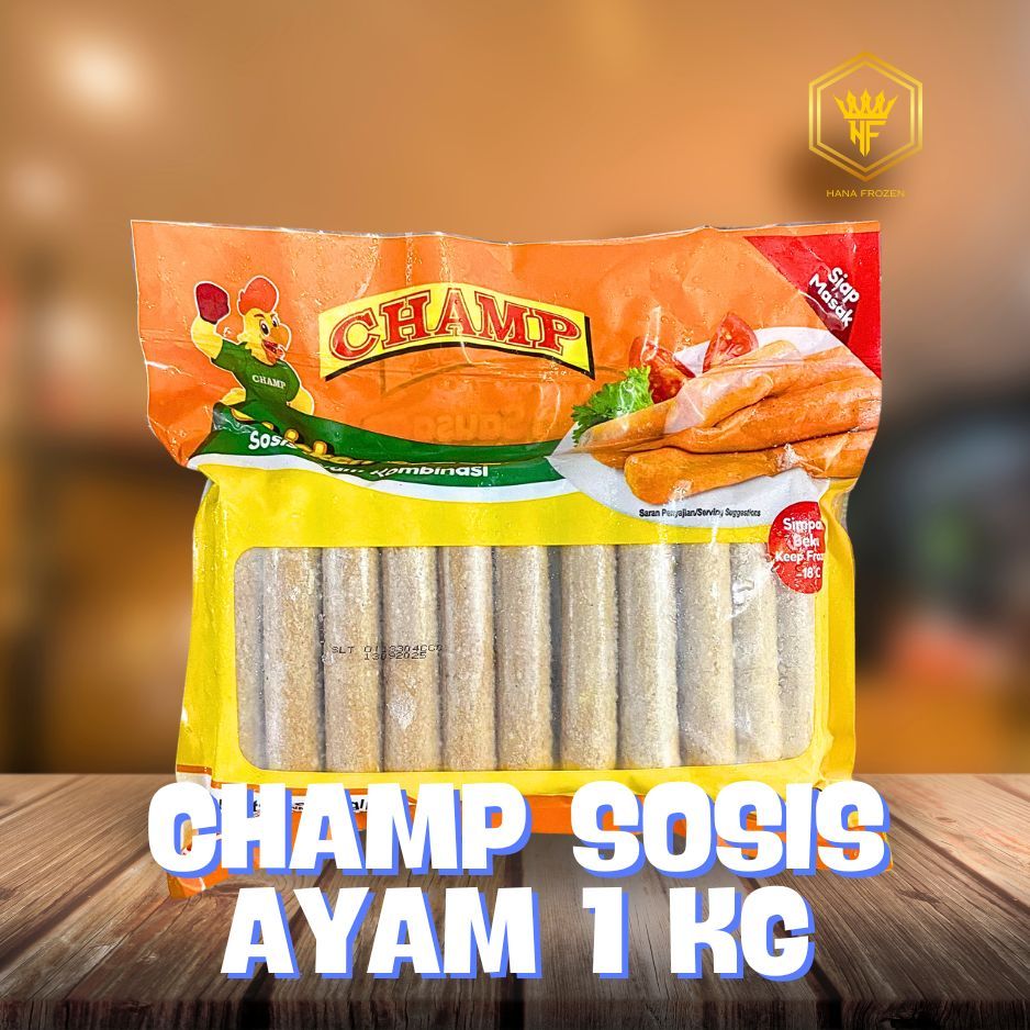 

CHAMP SOSIS AYAM 1KG, 375GR