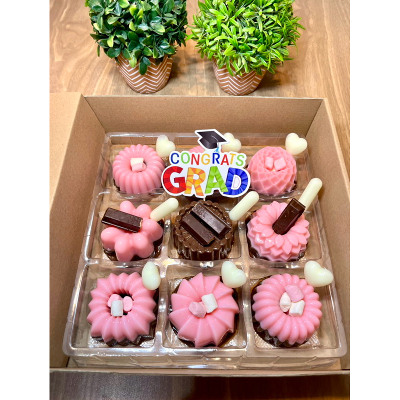 

pudding strawberry - choco mini isi 9