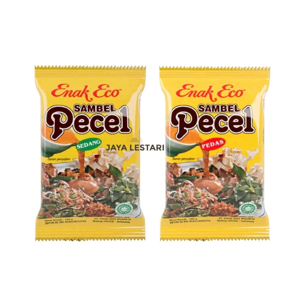 

Enak Eco Sambel Pecel (185g) (2 Varian Rasa)