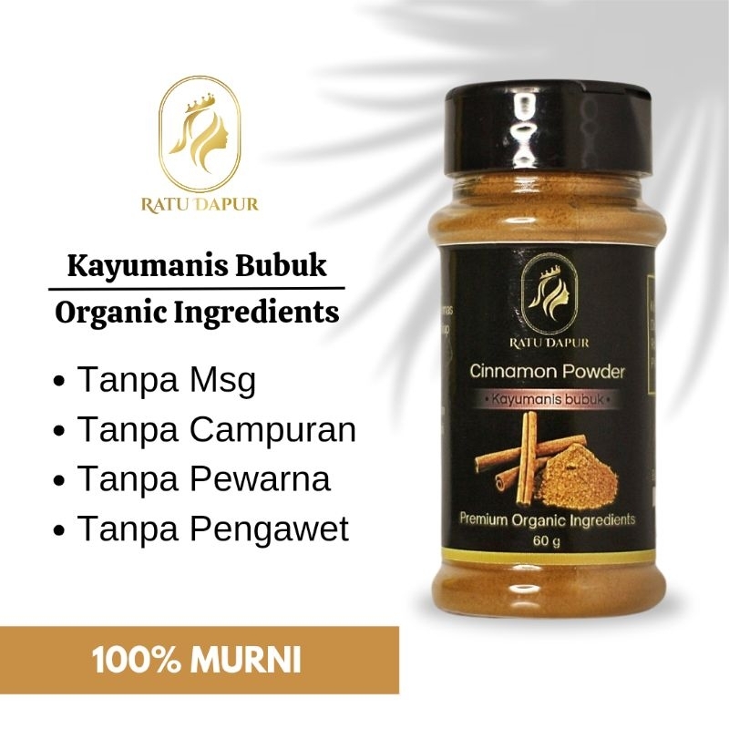 

Kayu Manis Cinnamon Powder Bumbu Rempah Masakan Ratu Dapur