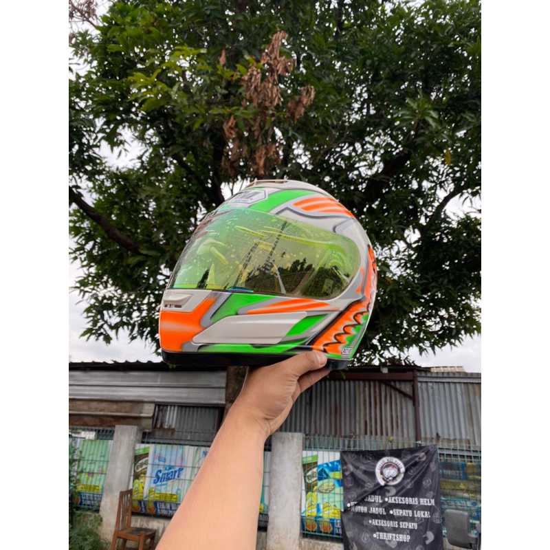 Helm STM (NOS) Fullface Lawas custom