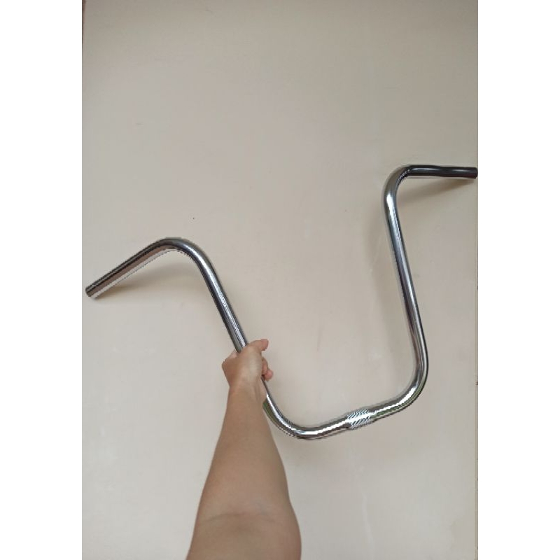 Stang Sepeda Lowrider Chopper Steel Chrome Taiwan