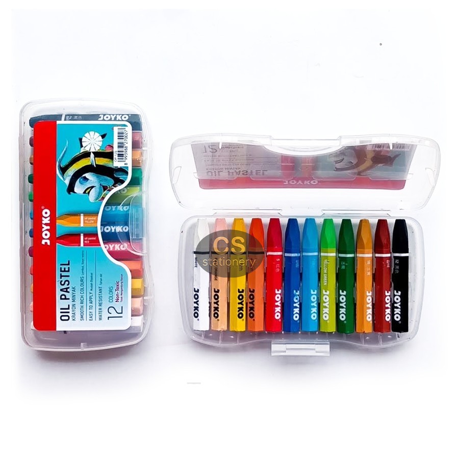 

Crayon Oil Pastel JOYKO 12 Warna