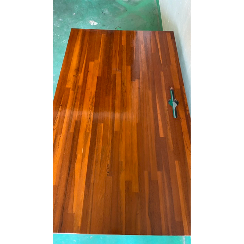 Top Table Meja Kerja Elegan Bahan kayu Merbau FJl Board