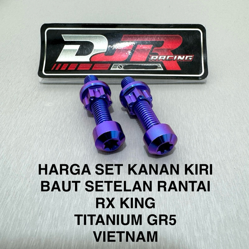 BAUT SETELAN RANTAI RX KING RXKING TITANIUM GR5 original VIETNAM