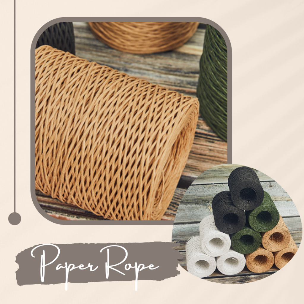 

PAPER ROPE / TALI KERTAS / AKSESORIS BUKET BUNGA / FLORIST SUPPLY