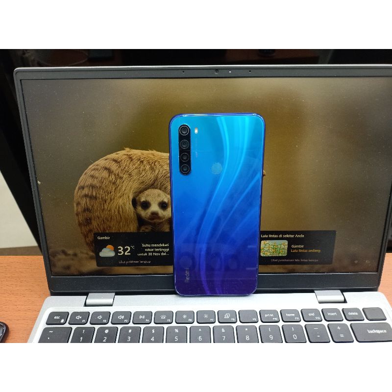 Redmi Note 8 4G ram 6gb Rom 128gb Hp second original murah