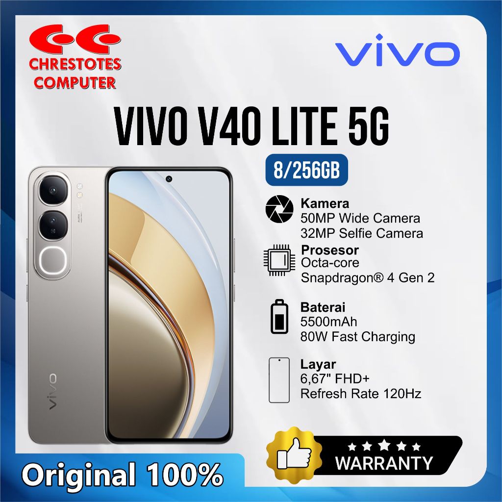 VIVO V40 LITE 5G 8/256GB